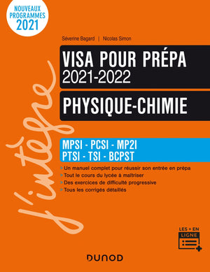 Physique-Chimie - Visa pour la prépa 2021-2022