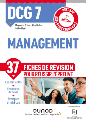 DCG 7 Management - Fiches de révision - 2e éd.