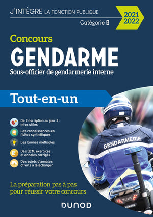 Concours Sous-officier de gendarmerie interne - 2021-2022