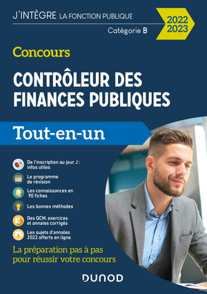 Concours Contrôleur des finances publiques - 2022-2023: Tout-en-un