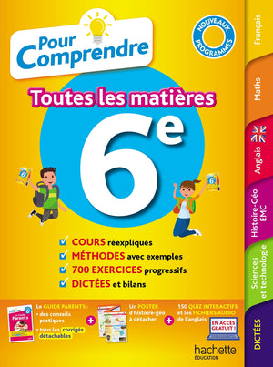 Pour comprendre toutes les matières 6e