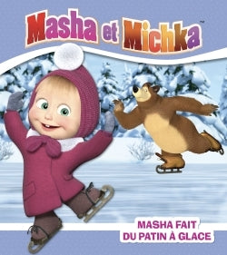 Masha fait du patin à glace