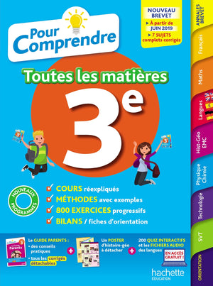 Pour comprendre toutes les matières 3e