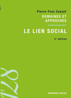 Le lien social: Domaines et approches