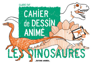 Cahier de dessin animé Les Dinosaures