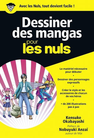 Dessiner des mangas poche pour les nuls