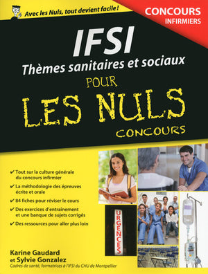 IFSI : Thèmes sanitaires et sociaux pour les nuls concours