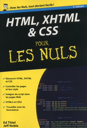 HTML, XHTML et CSS poche pour les Nuls