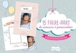 15 faire-part de naissance à personnaliser