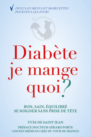 Diabète je mange quoi?