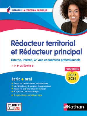 Rédacteur territorial et Rédacteur principal 2023/2024