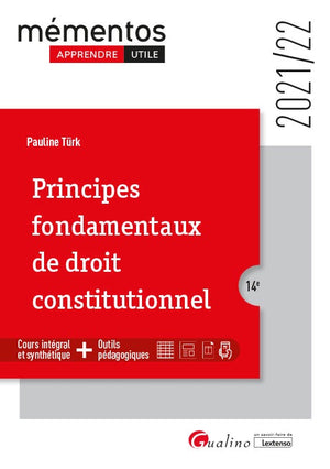 Principes fondamentaux de droit constitutionnel