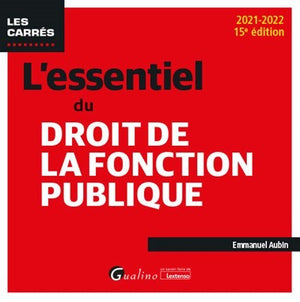 L'essentiel du droit de la fonction publique