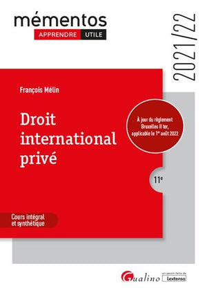 Droit international privé