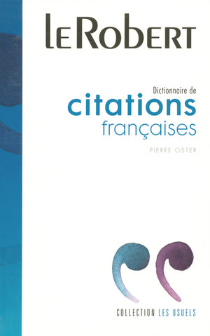 Dictionnaire de citations françaises