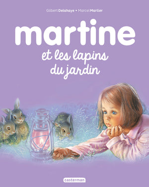 Martine et les lapins du jardin