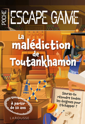 Escape game de poche junior : La malédiction de Toutankhamon