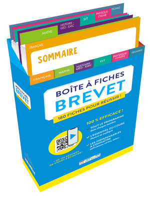 Boîte à fiches Brevet