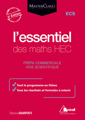 L'essentiel des maths HEC