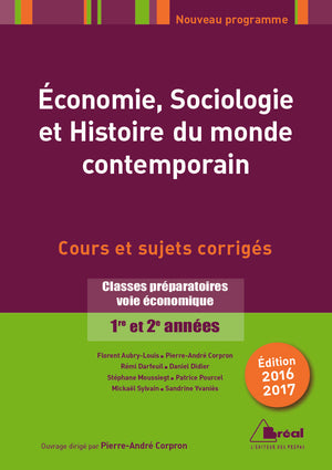 Economie, sociologie et histoire du monde contemporain