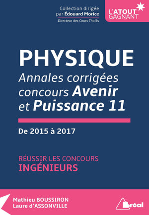 Physique - Annales corrigées Concours avenir et puissance 11