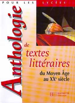 Anthologie de textes littéraires