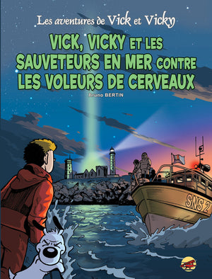 Vick, Vicky et les sauveteurs de la mer contre les voleurs de cerveaux