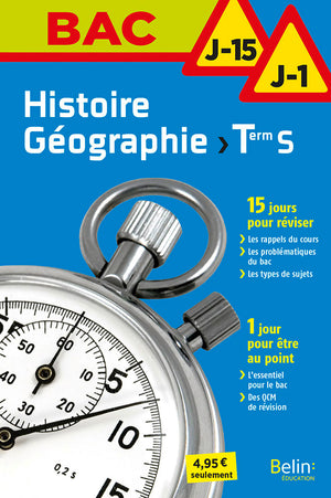 Histoire-Géographie terminale S J-15/J-1