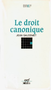 Le droit canonique