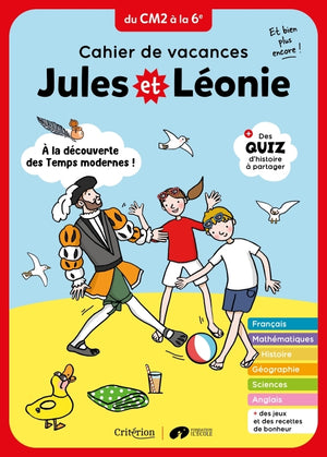 Jules et Léonie - cahiers de vacances Cahier de vacances Jules et Léonie du CM2 à la 6è - Nouvelle é