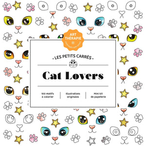 Les petits carrés d'Art-thérapie Cat Lovers