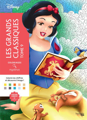 Coloriages mystères Disney Grands classiques 9