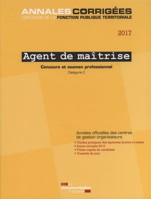 Agent de maîtrise 2017