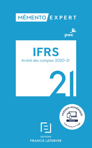 IFRS: Arrêté des comptes 2020