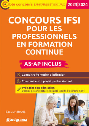 Concours IFSI pour les professionnels en formation continue – Tout-en-un