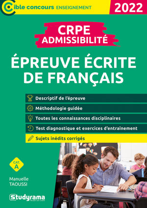 Épreuve écrite de Français CRPE Admissibilité: 2022