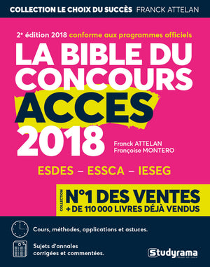 La bible du concours accès 2018