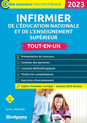 Infirmier de l’Éducation nationale et de l’enseignement supérieur – Tout-en-un (Catégorie A – Concours 2023)