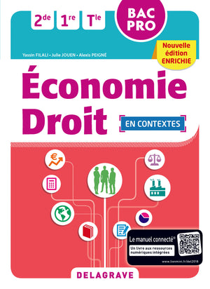 Économie-Droit 2de, 1re, Tle Bac Pro (2018) - Pochette élève