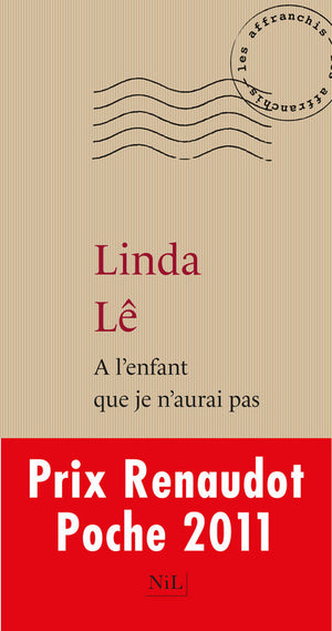 À l'enfant que je n'aurai pas