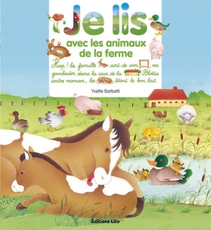 Je lis avec les animaux de la ferme - Dès 3 ans