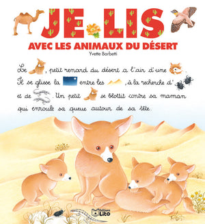 Je lis avec les animaux du désert