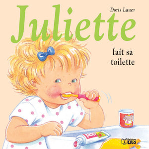 Juliette fait sa toilette