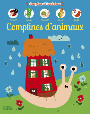 Comptines à lire à deux: Comptines d'animaux