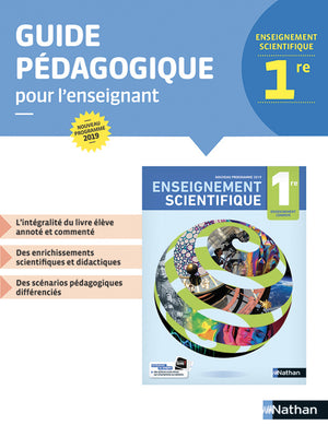 Enseignement scientifique 1re - Livre du professeur 2019