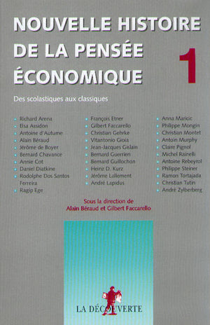 Nouvelle histoire de la pensée économique