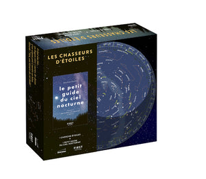 Coffret- Les Chasseurs d'étoiles - Petit guide d'observation du ciel nocturne + cherche-étoiles: Petit guide d'observation du ciel nocturne + cherche-étoiles