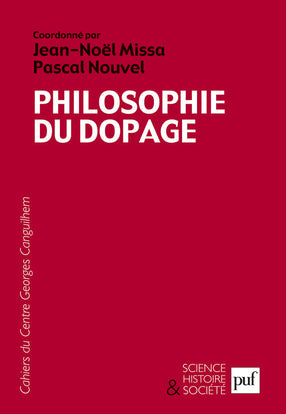 Philosophie du dopage: Les Cahiers du Centre Georges Canguilhem, n° 5