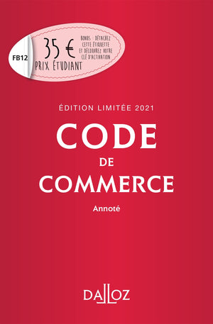 Code de commerce annoté