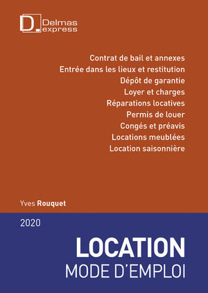 Location mode d'emploi